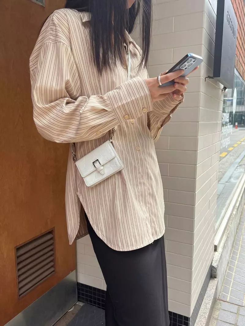 Charlotte - Korean Women Fashion - #momslook - Public Shirt - 2