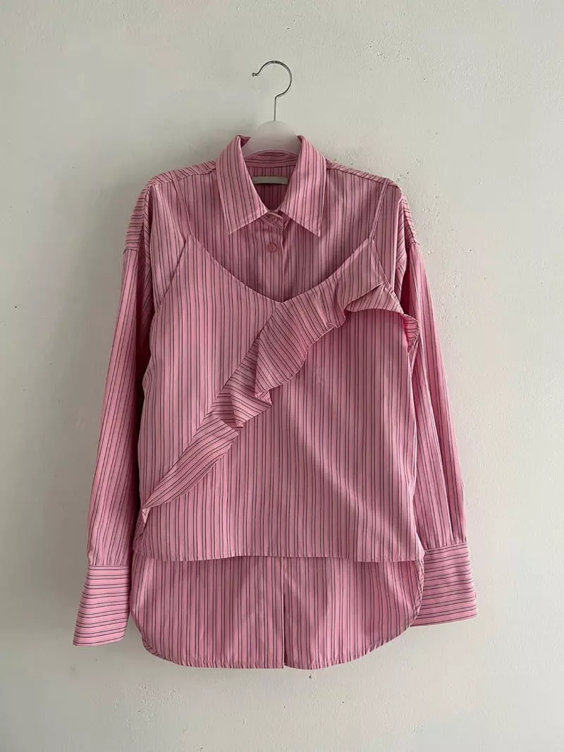 Charlotte - Korean Women Fashion - #momslook - Public Shirt - 6