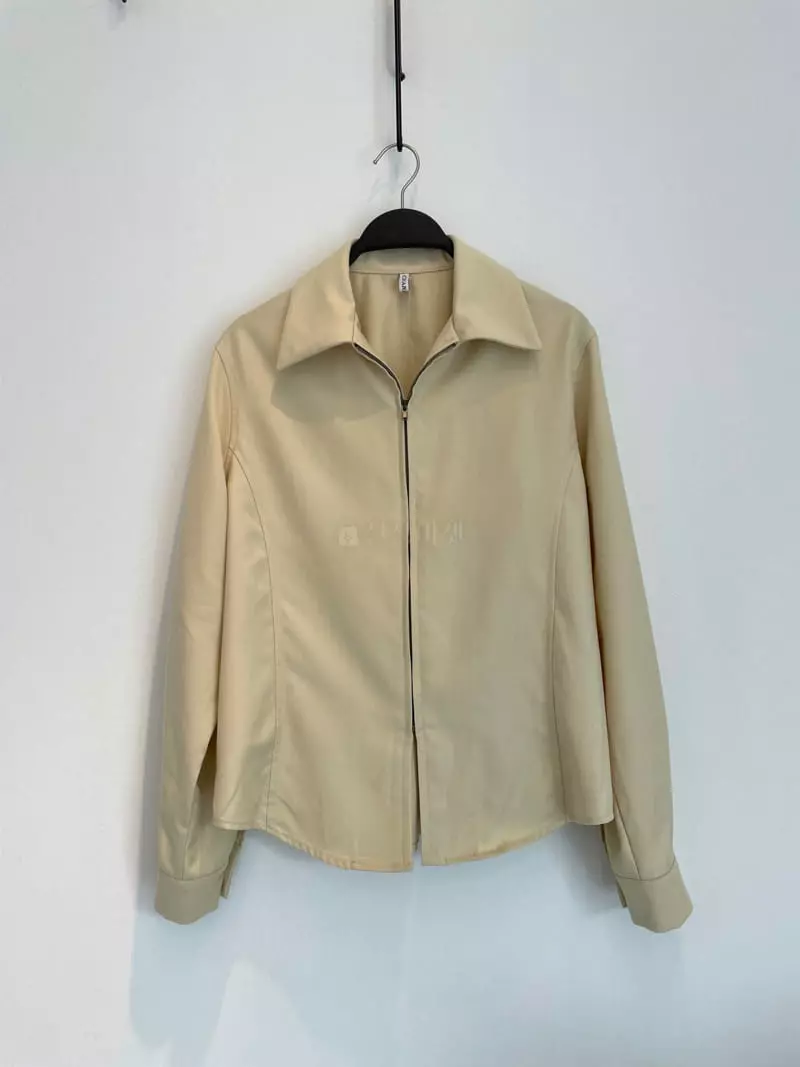 Charlotte - Korean Women Fashion - #momslook - Zipper Shirt - 5