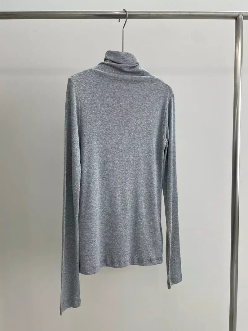 Charlotte - Korean Women Fashion - #momslook - All Turtleneck Tee - 4