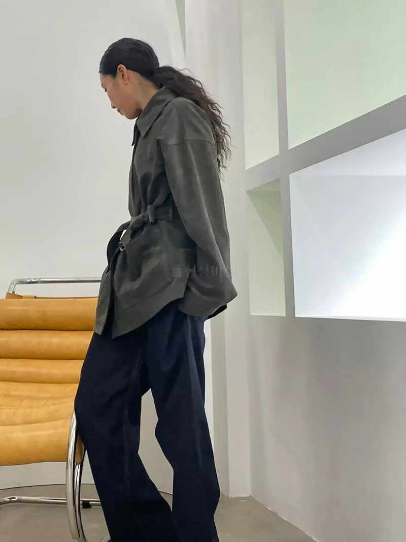 Charlotte - Korean Women Fashion - #momslook - Suede Coat - 10