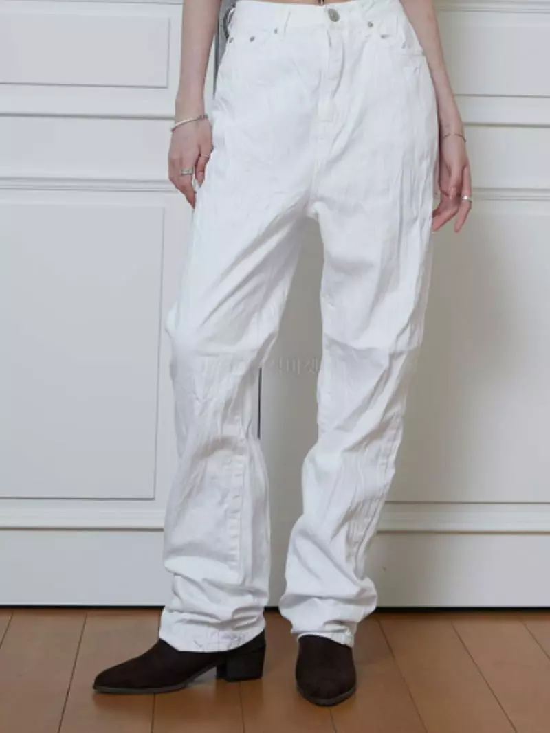 Charlotte - Korean Women Fashion - #restrostyle - 914 Wrinkle Pants