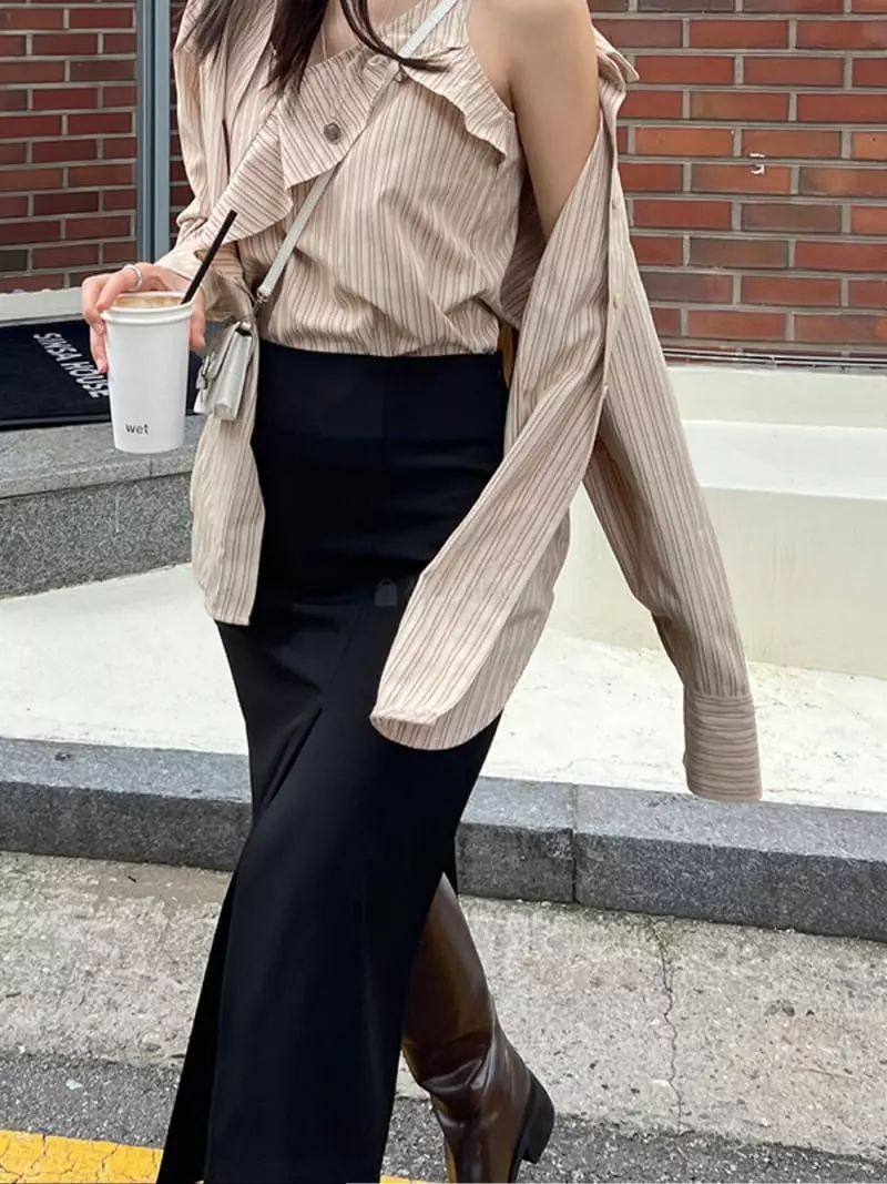 Charlotte - Korean Women Fashion - #shopsmall - Layered Sleeveless