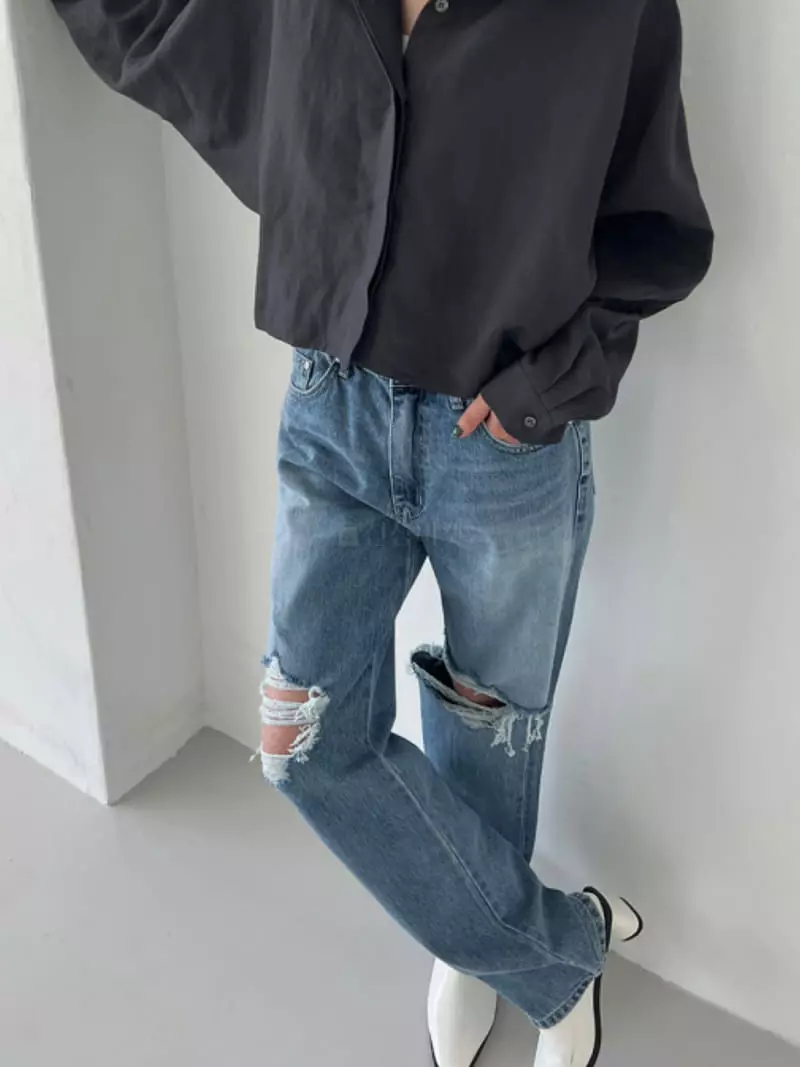 Charlotte - Korean Women Fashion - #shopsmall - 921 Jeans - 5