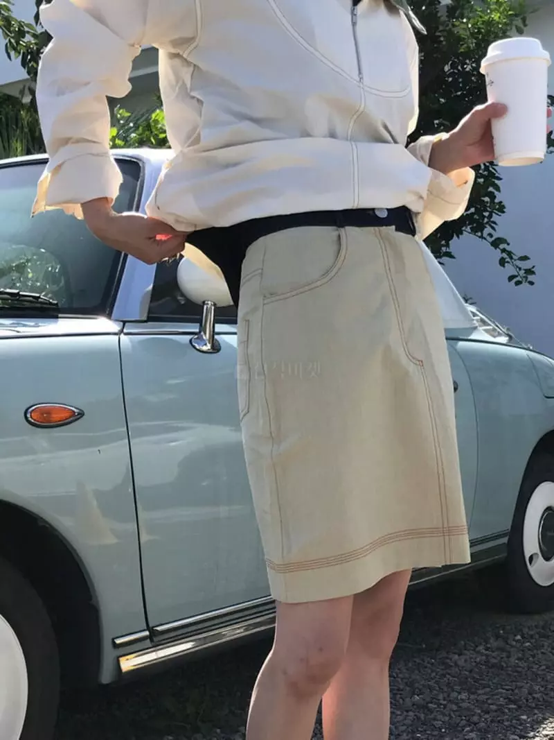 Charlotte - Korean Women Fashion - #thatsdarling - Lip Skirt - 6