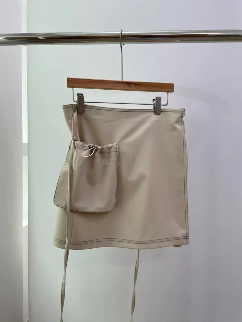 Charlotte - Korean Women Fashion - #thatsdarling - Stitch Wrap Skirt - 7