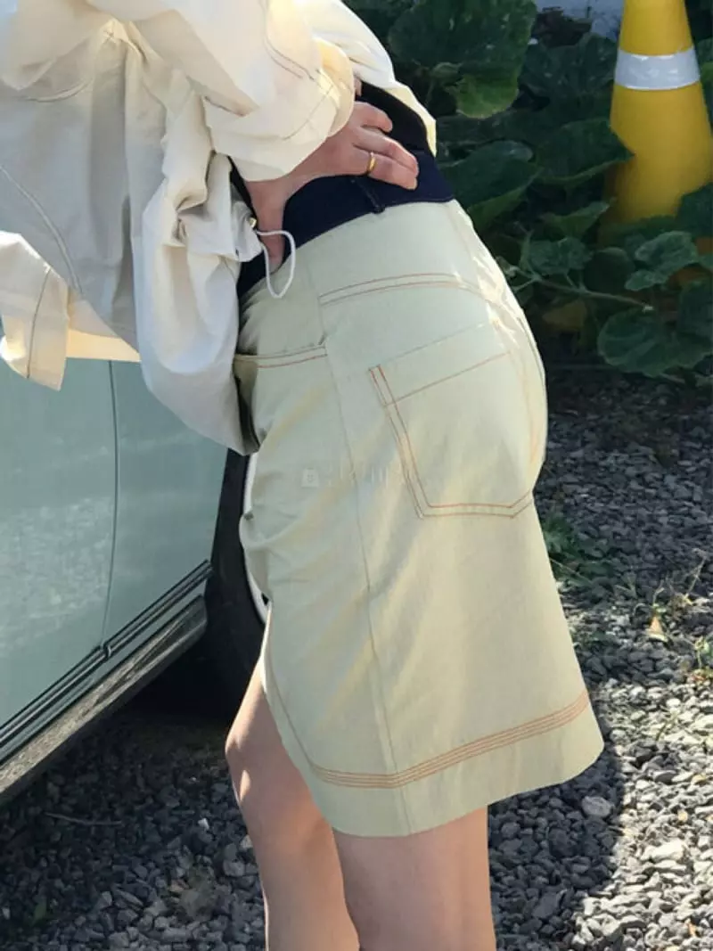 Charlotte - Korean Women Fashion - #thelittlethings - Lip Skirt - 7