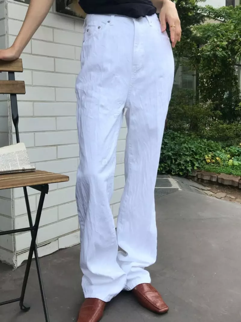 Charlotte - Korean Women Fashion - #thelittlethings - 914 Wrinkle Pants - 5