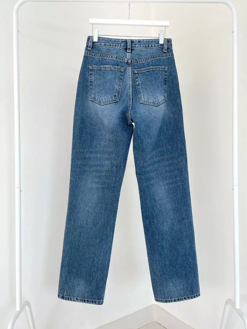 Charlotte - Korean Women Fashion - #thatsdarling - 912 Washing Jeans - 4