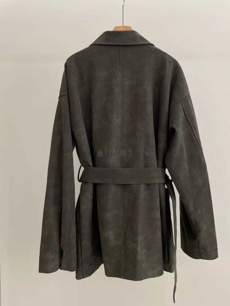 Charlotte - Korean Women Fashion - #thelittlethings - Suede Coat - 5