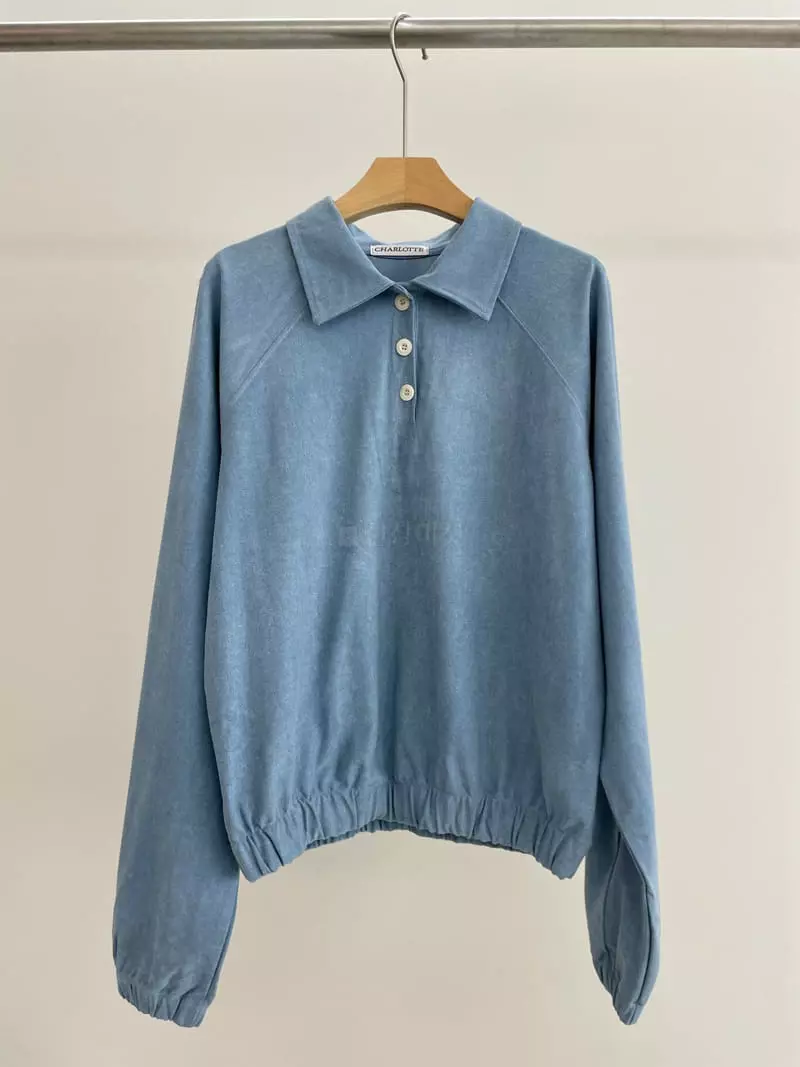 Charlotte - Korean Women Fashion - #thelittlethings - Suede Tee - 3
