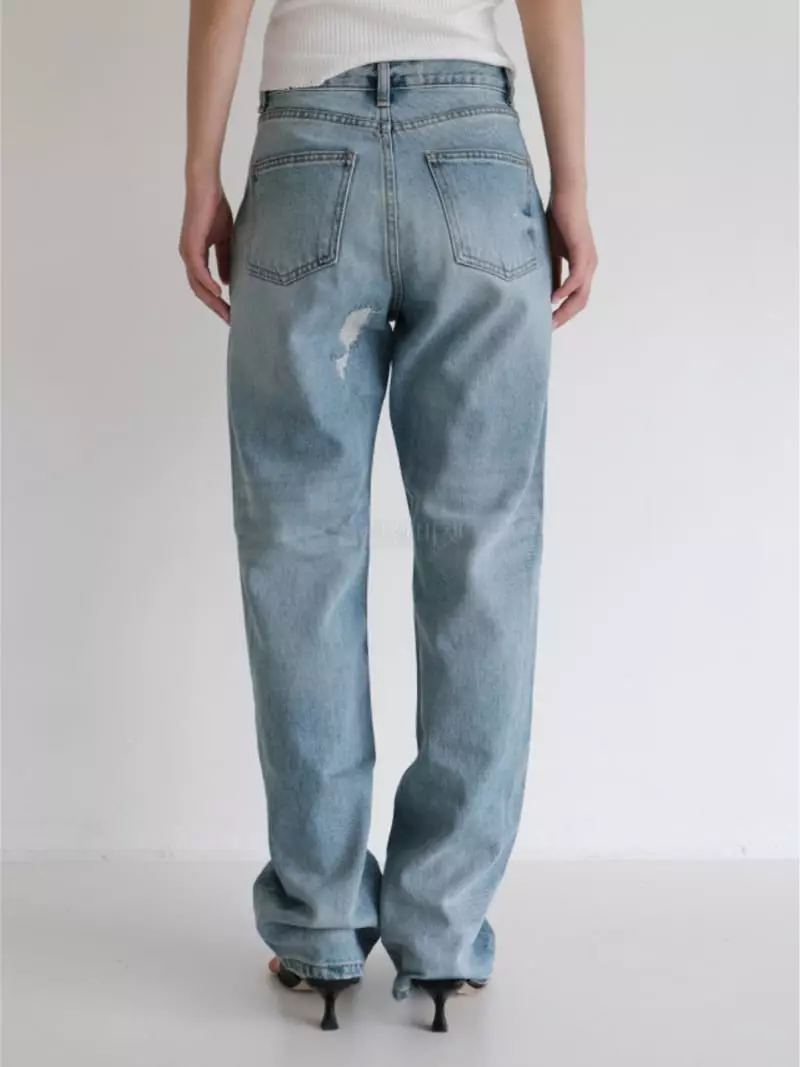 Charlotte - Korean Women Fashion - #vintagekidsstyle - 923 boro Jeans - 3