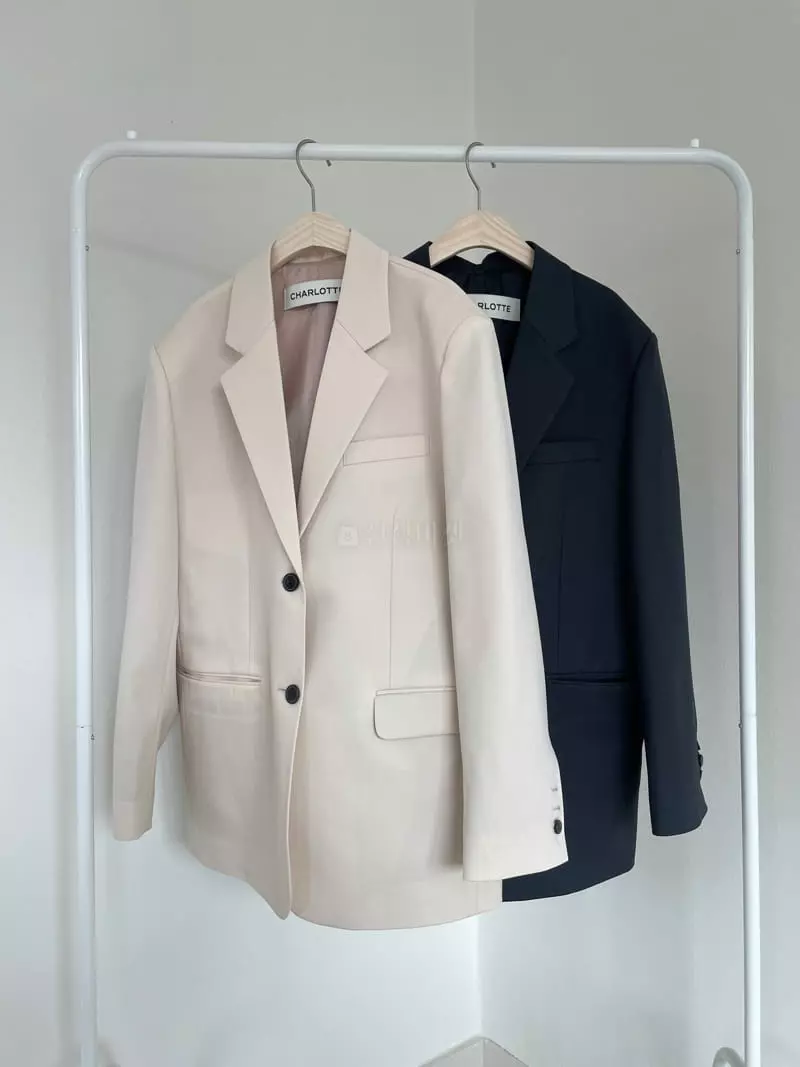 Charlotte - Korean Women Fashion - #vintagekidsstyle - Overfit Jacket - 7