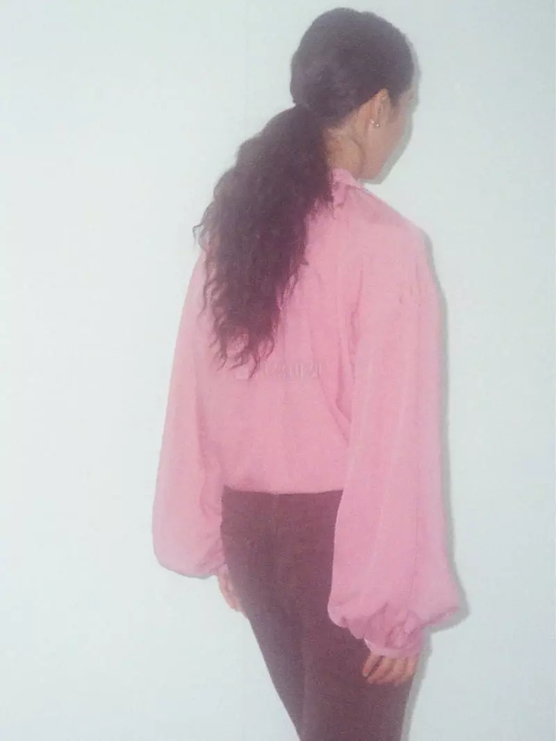Charlotte - Korean Women Fashion - #momslook - V Neck Shirring Blouse - 4