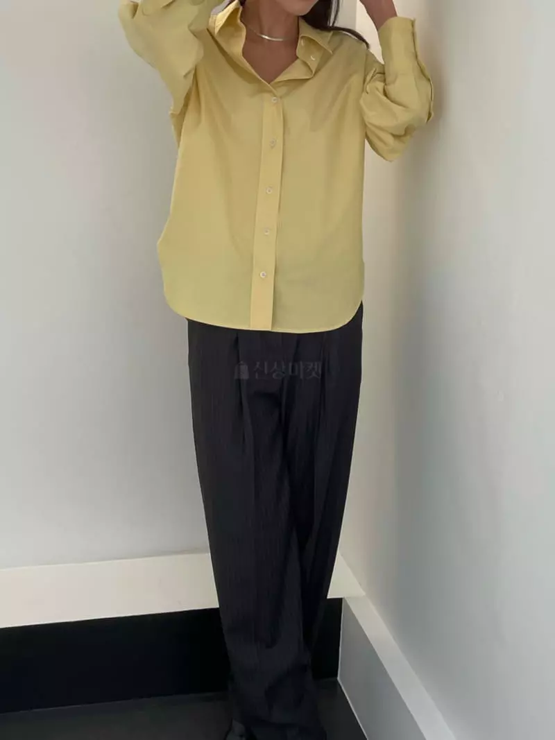 Charlotte - Korean Women Fashion - #womensfashion - Basic Shirt - 2