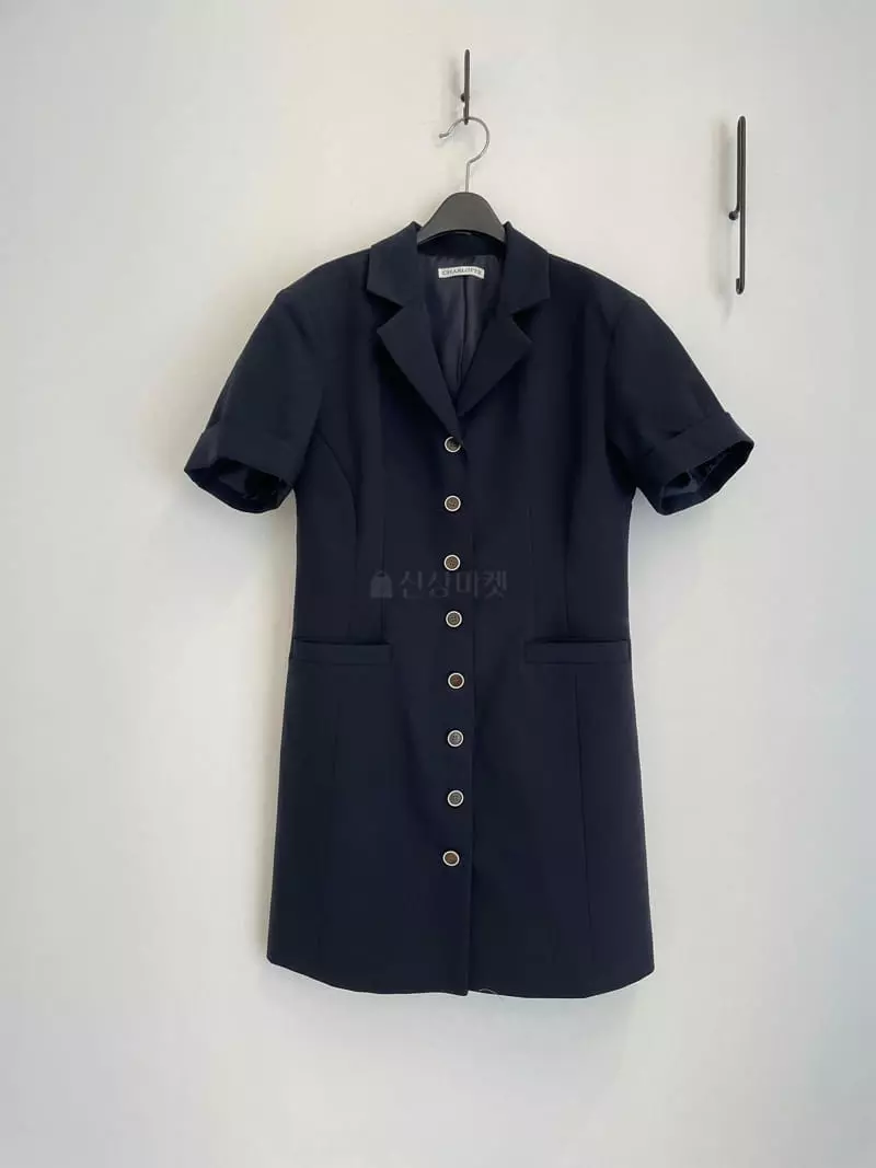 Charlotte - Korean Women Fashion - #womensfashion - Button Up One-piece