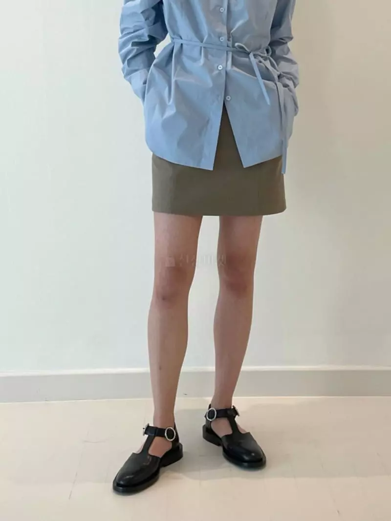 Charlotte - Korean Women Fashion - #womensfashion - Banding Ann Skirt - 2