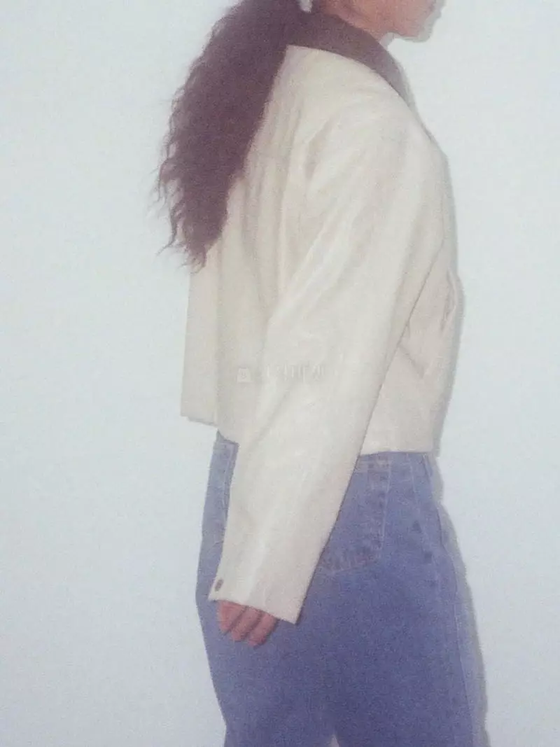 Charlotte - Korean Women Fashion - #womensfashion - Colro Lrather Jacket - 5