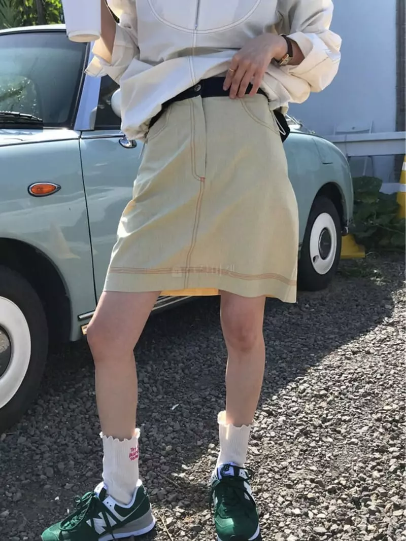 Charlotte - Korean Women Fashion - #womensfashion - Lip Skirt - 9