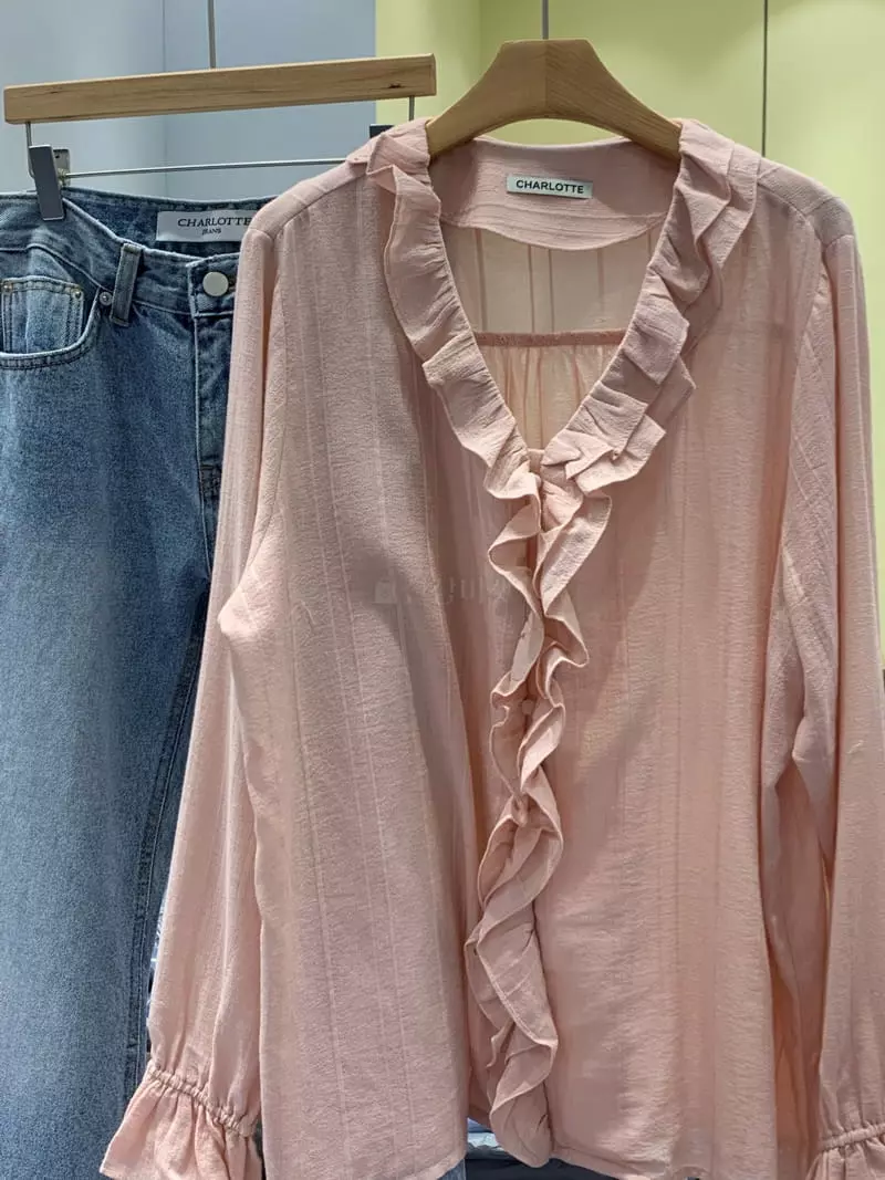 Charlotte - Korean Women Fashion - #womensfashion - Ruffle Blouse - 3