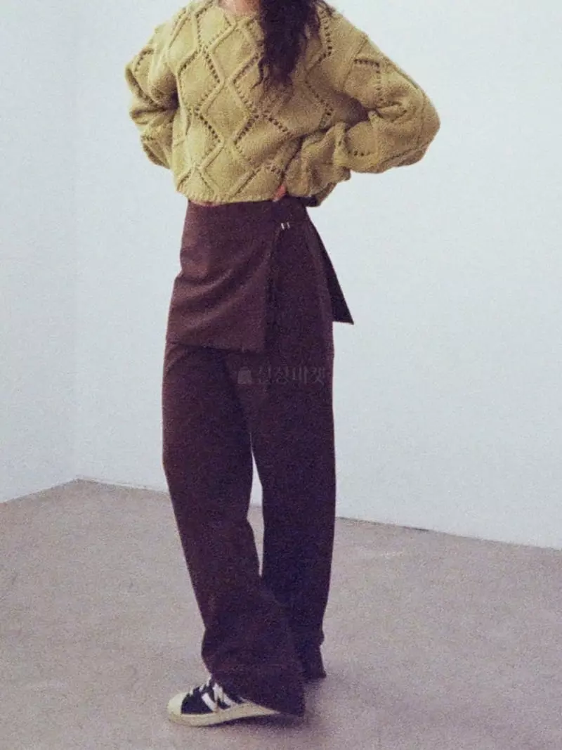 Charlotte - Korean Women Fashion - #womensfashion - Wrap Pants - 2