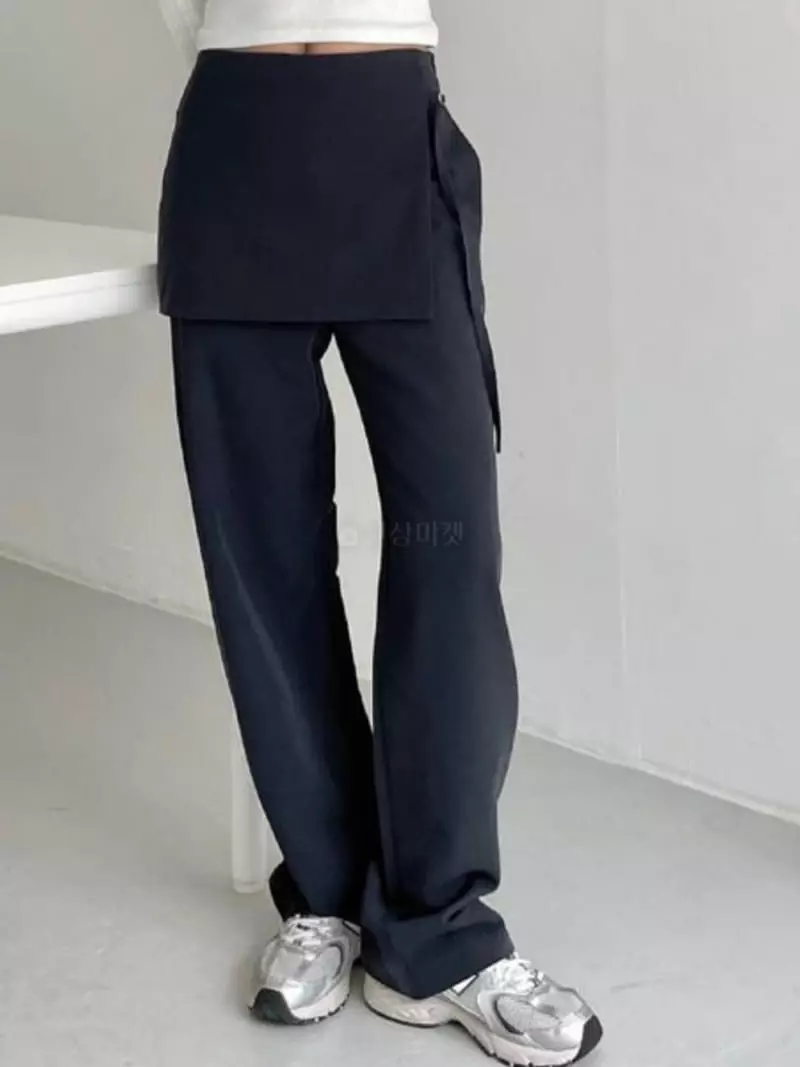 Charlotte - Korean Women Fashion - #womensfashion - Wrap Pants - 6