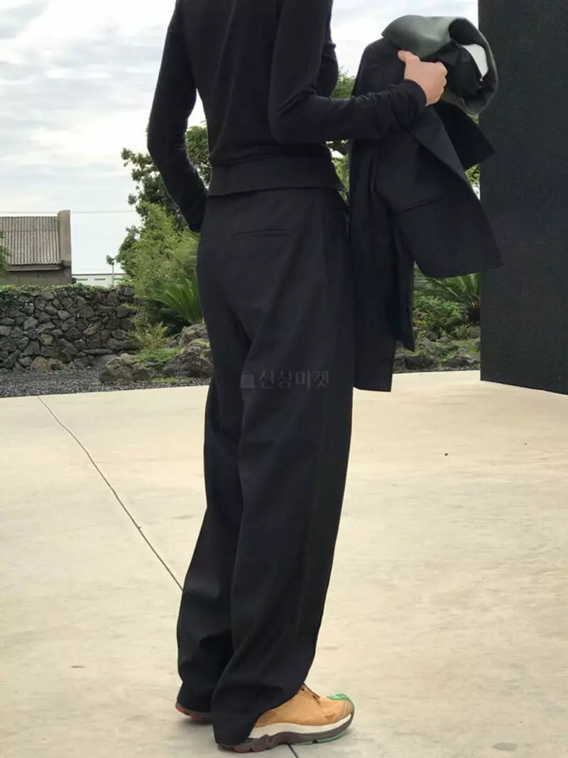 Charlotte - Korean Women Fashion - #womensfashion - Lalf Strap Pants - 6