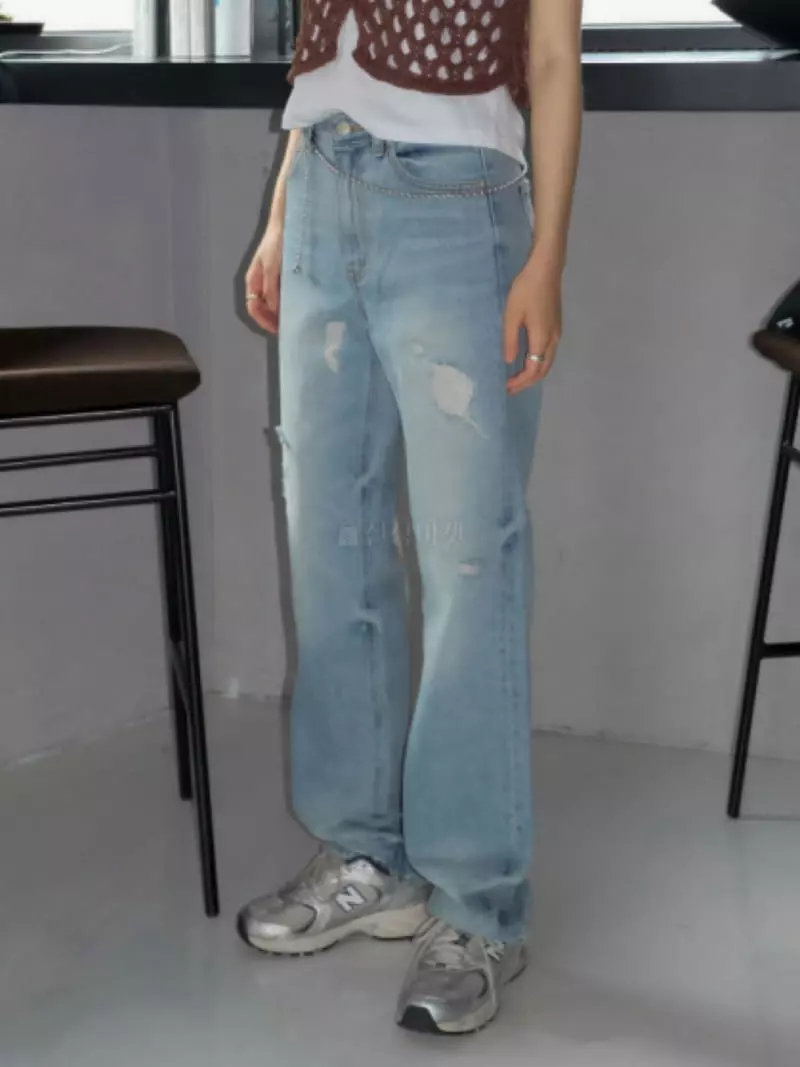 Charlotte - Korean Women Fashion - #womensfashion - 923 boro Jeans