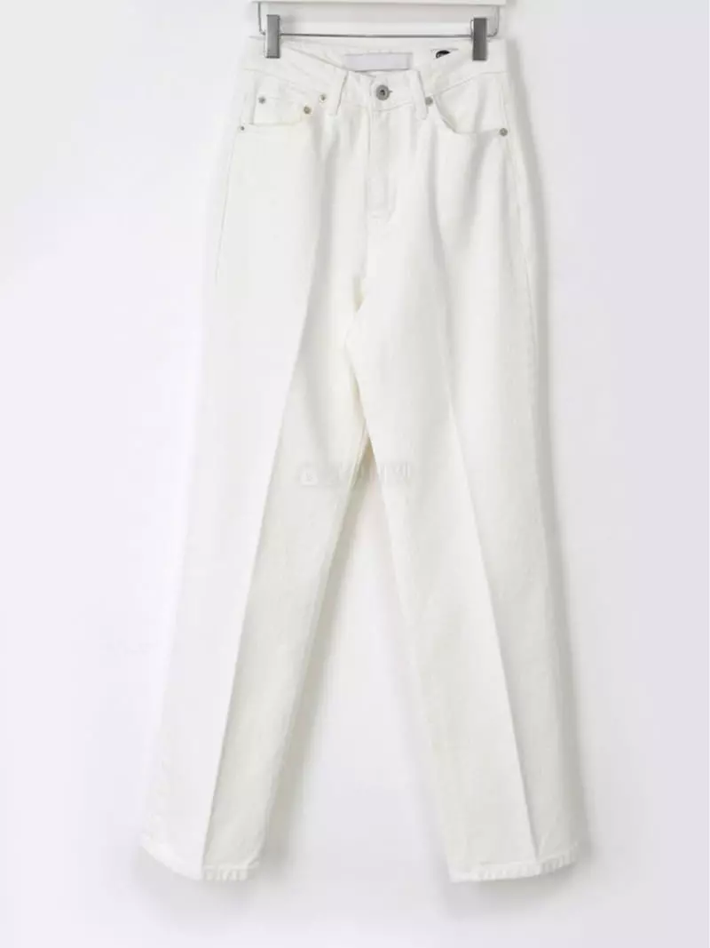 Charlotte - Korean Women Fashion - #womensfashion - 911 White Jeans - 5