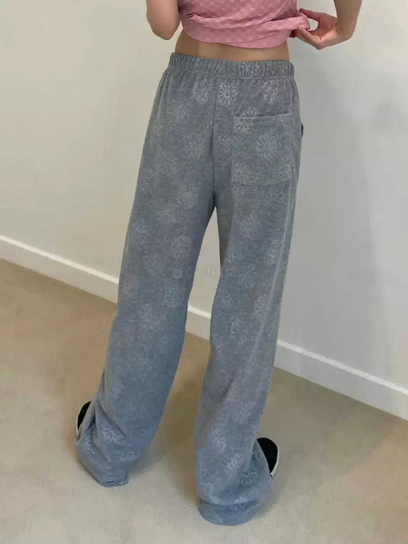 Charlotte - Korean Women Fashion - #womensfashion - Terry Pants - 3