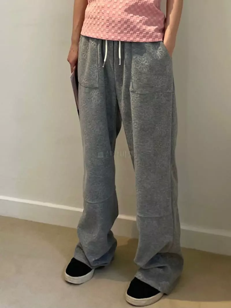 Charlotte - Korean Women Fashion - #womensfashion - Terry Pants - 5