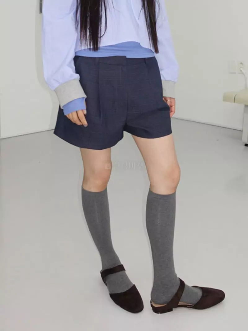 Charlotte - Korean Women Fashion - #womensfashion - Check Shorts - 2