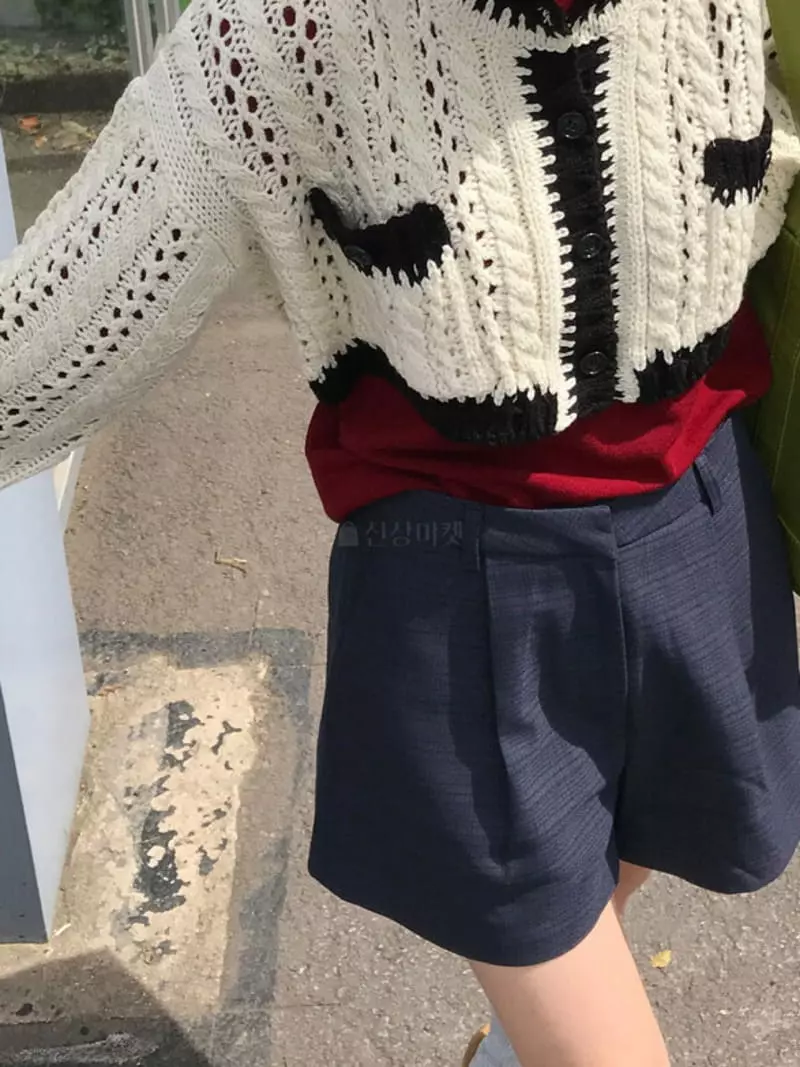 Charlotte - Korean Women Fashion - #womensfashion - Check Shorts - 8