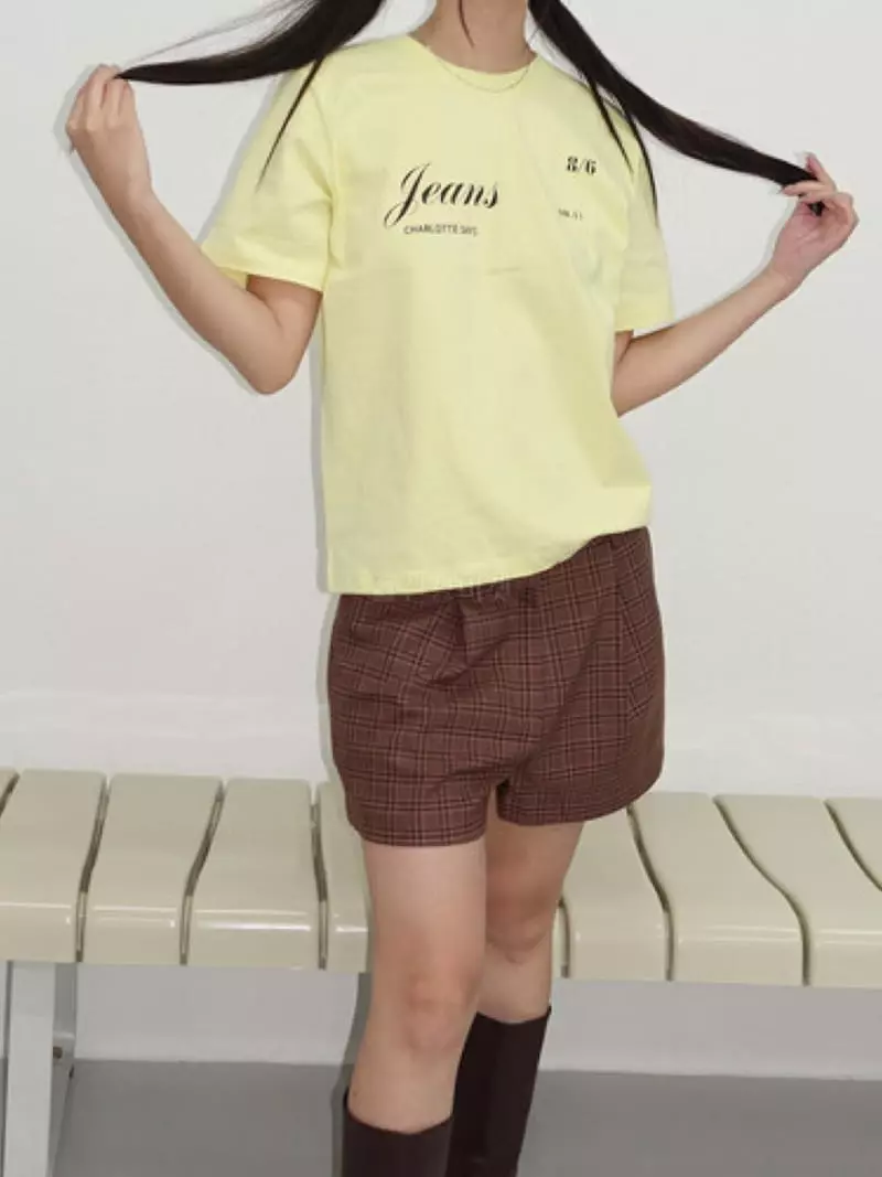 Charlotte - Korean Women Fashion - #womensfashion - Zins Tee