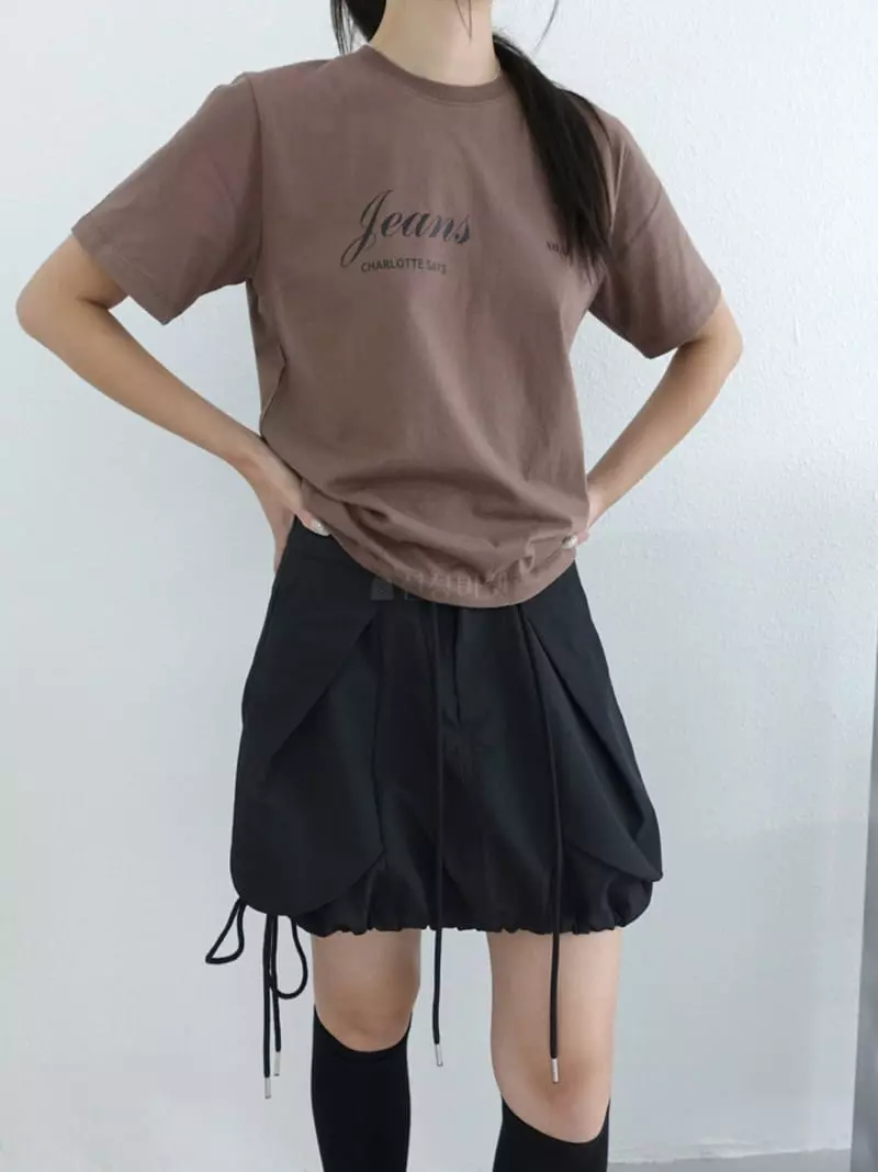 Charlotte - Korean Women Fashion - #womensfashion - Zins Tee - 11