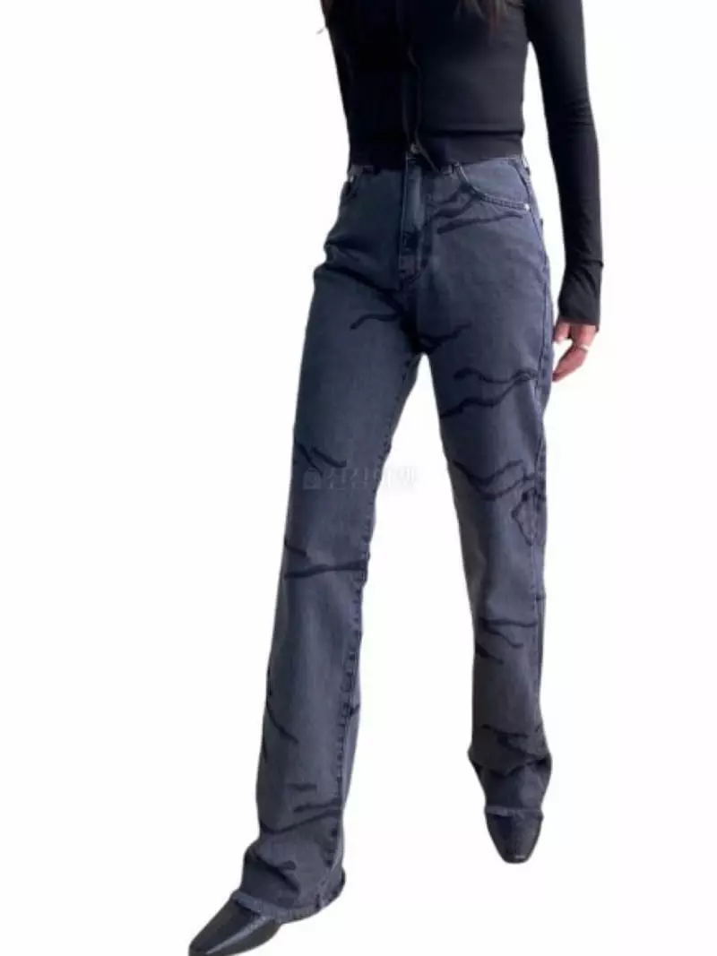 Charlotte - Korean Women Fashion - #womensfashion - Zebra Jeans - 3