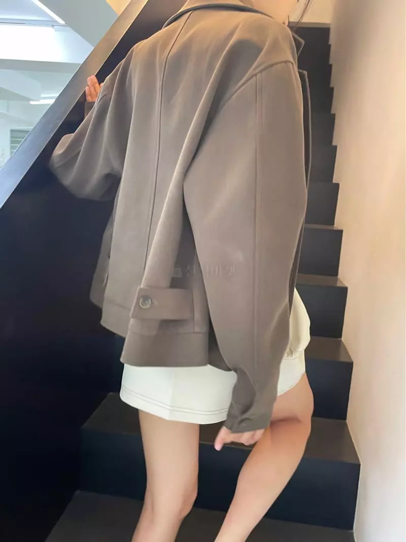 Charlotte - Korean Women Fashion - #womensfashion - Twicr Collar Jumper - 3