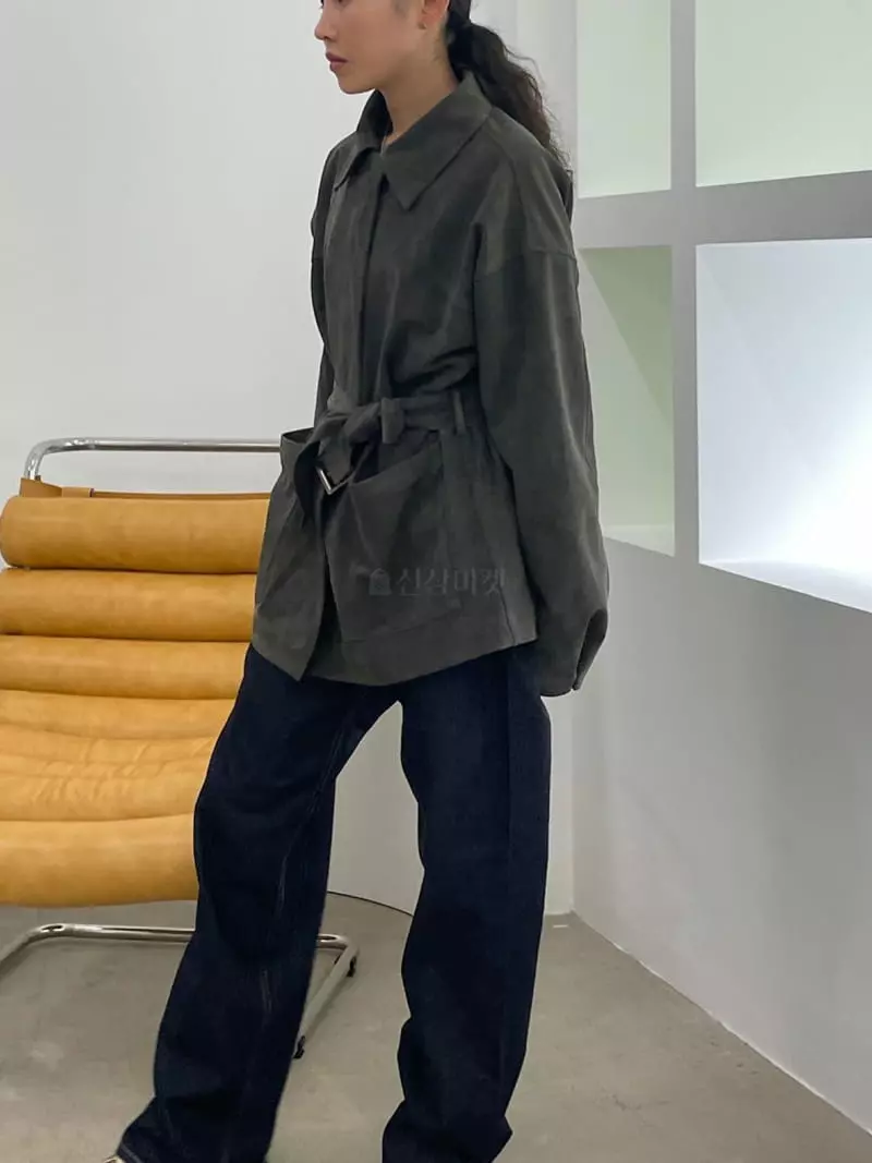 Charlotte - Korean Women Fashion - #womensfashion - Suede Coat - 9