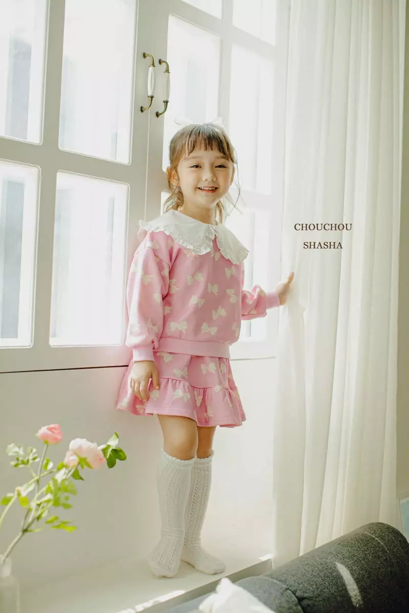 Chouchou Shasha - Korean Children Fashion - #kidsstore - Ribbon Set - 4