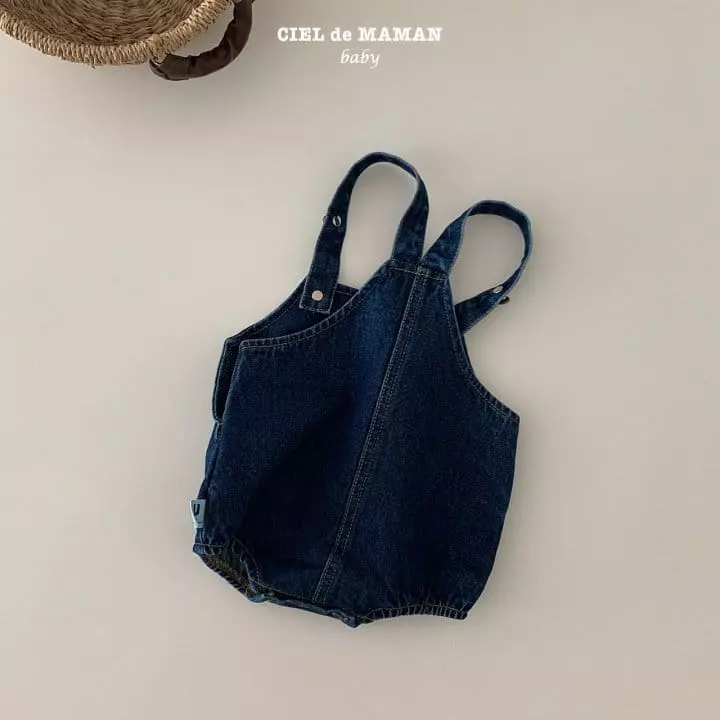 Ciel De Maman - Korean Baby Fashion - #babyclothing - Micky Denim Bodysuit - 9