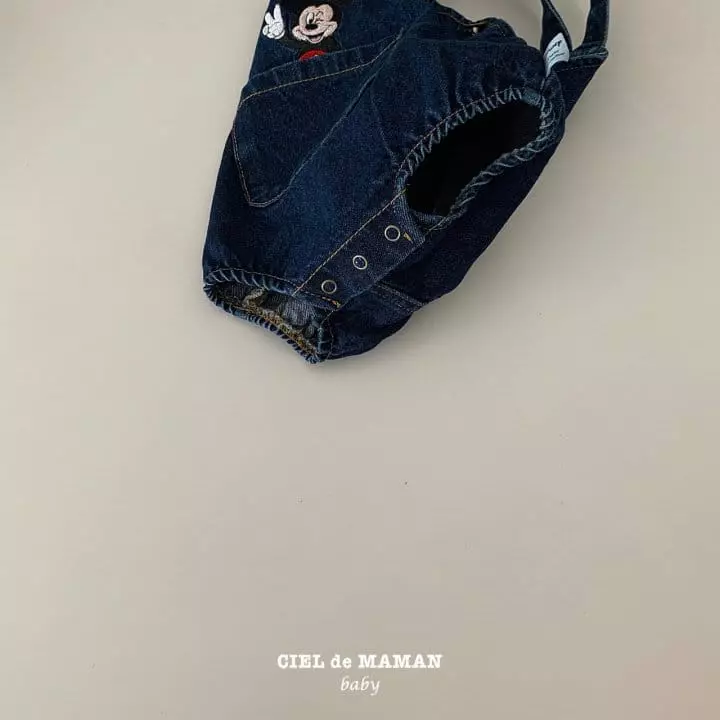 Ciel De Maman - Korean Baby Fashion - #babyfashion - Micky Denim Bodysuit - 10