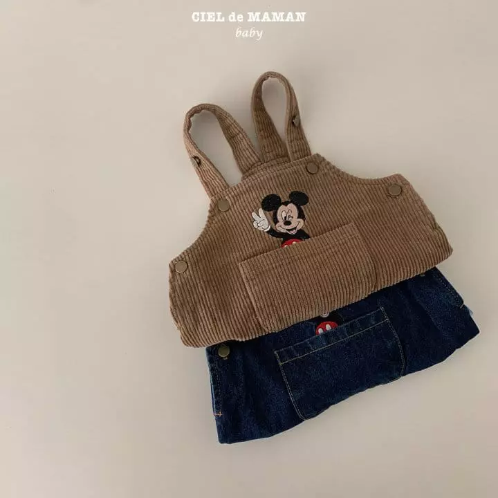 Ciel De Maman - Korean Baby Fashion - #babyoutfit - Micky Denim Bodysuit - 2
