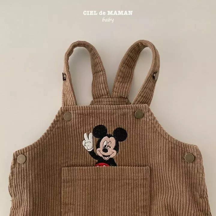 Ciel De Maman - Korean Baby Fashion - #babywear - Micky Denim Bodysuit - 4