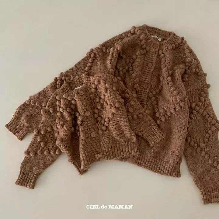 Ciel De Maman - Korean Children Fashion - #childofig - Bell Knit Cardigan - 6