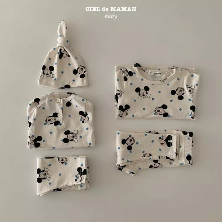 Ciel De Maman - Korean Children Fashion - #kidzfashiontrend - Star Mickey Easywear