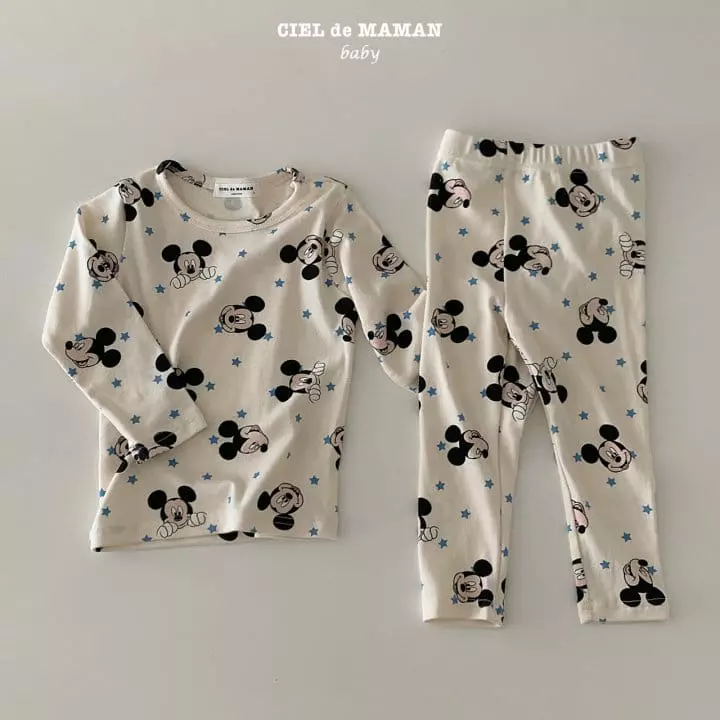 Ciel De Maman - Korean Children Fashion - #littlefashionista - Star Mickey Easywear - 4