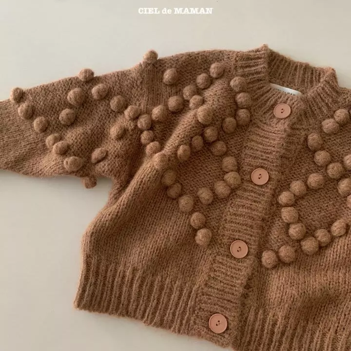 Ciel De Maman - Korean Women Fashion - #womensfashion - Bell Knit Cardigan Mom - 12