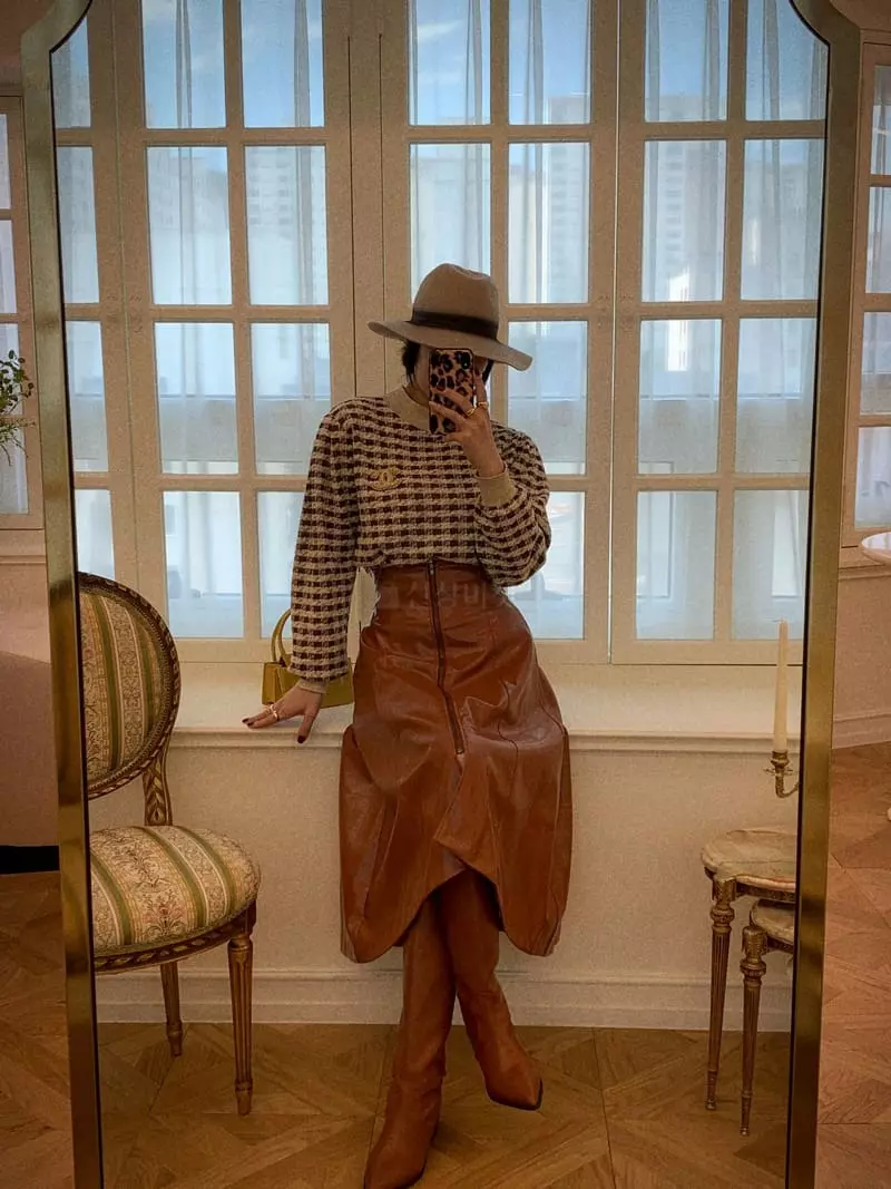 Clode - Korean Women Fashion - #momslook - Coating Skirt - 7