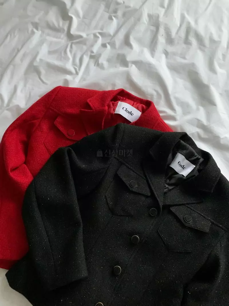 Clode - Korean Women Fashion - #momslook - Twid Coat - 10