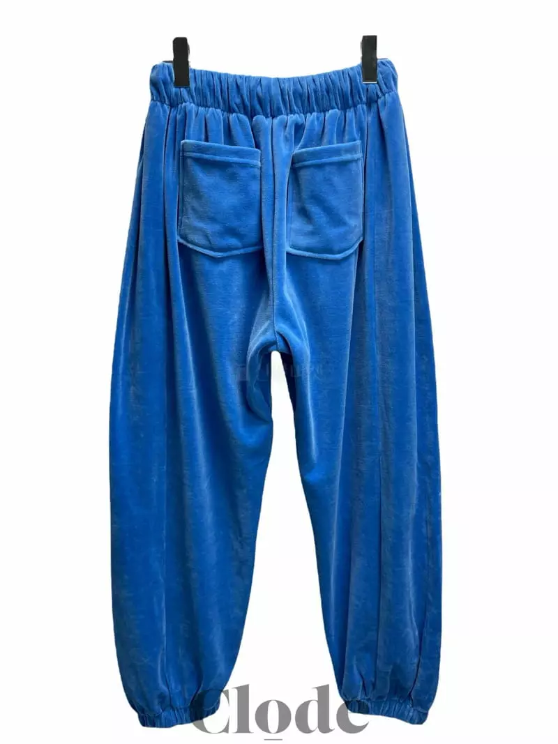 Clode - Korean Women Fashion - #momslook - Veloure Pants - 7